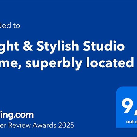 Bright & Stylish Studio Home, Superbly Located SJJ Exterior foto